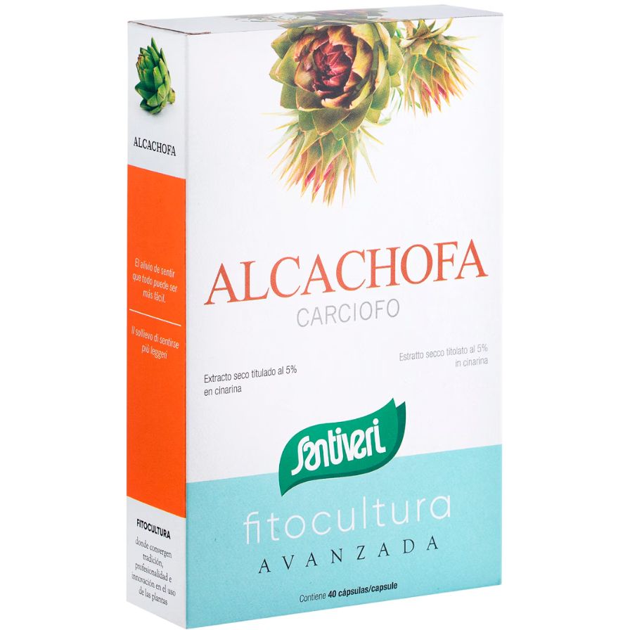 Fitocultura Alcachofa 40 Capsulas | Santiveri - Dietetica Ferrer