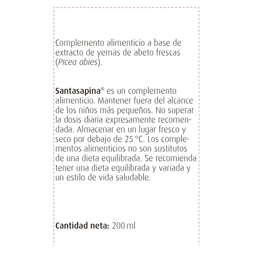 Santasapina Jarabe 200 ml | A Vogel - Dietetica Ferrer