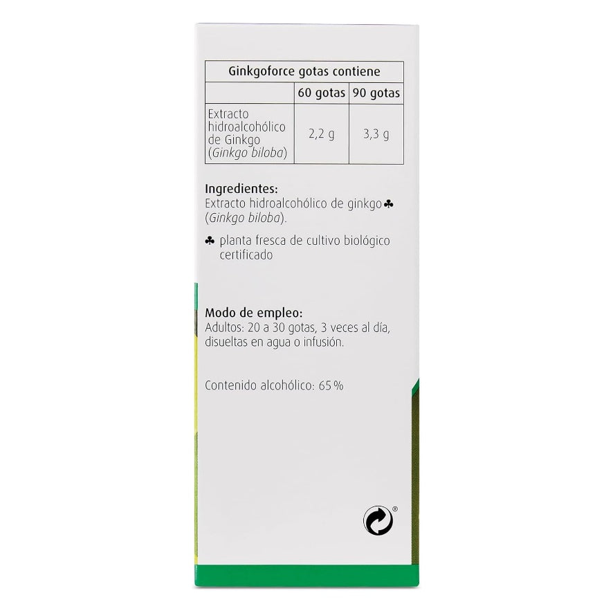 Ginkgoforce Gotas 100ml | Um Vogel