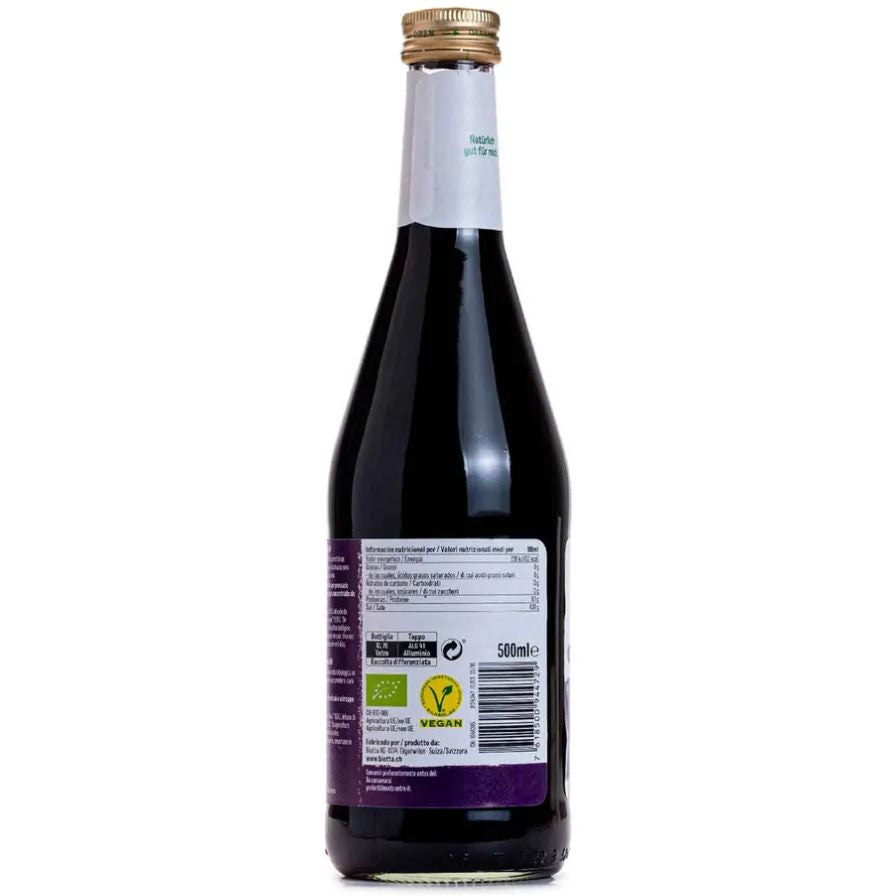 Biotta Jugo de Mirtilos Negros 500 ml | A Vogel - Dietetica Ferrer