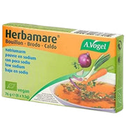 Cubos de caldo de legumes com baixo teor de sódio Herbamare | Um Vogel