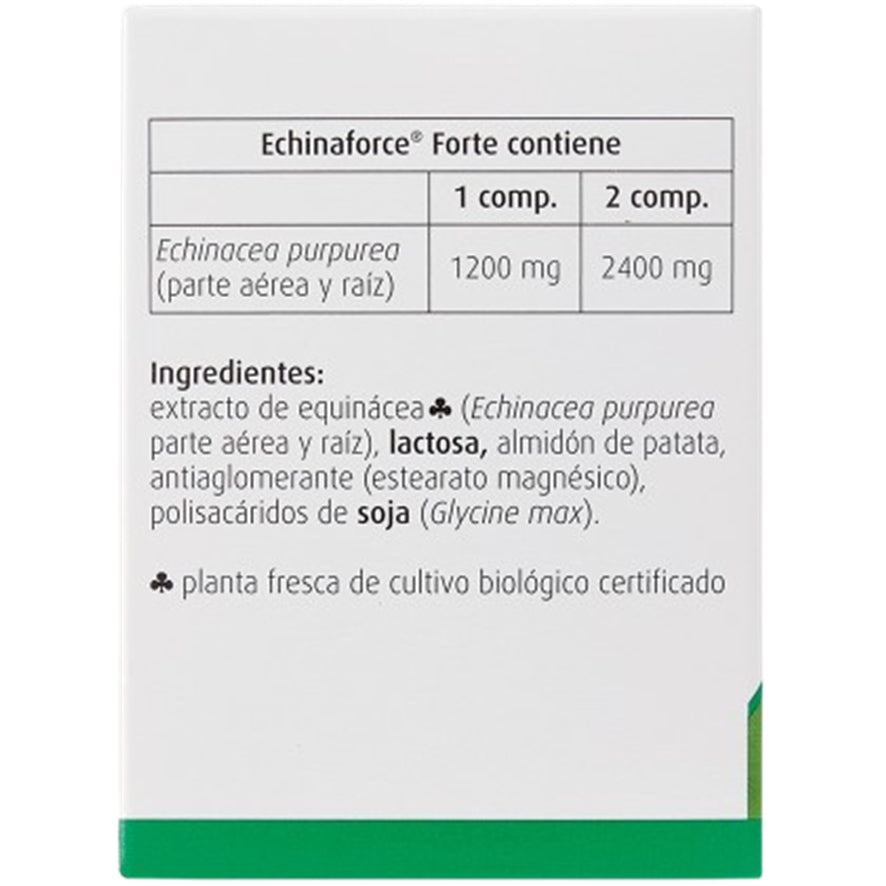 Echinaforce Forte 30 Comprimidos | A Vogel - Dietetica Ferrer