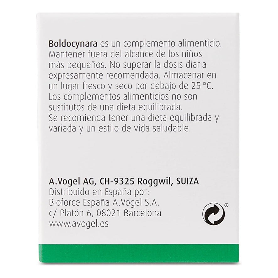 Boldocynara 60 Comprimidos | A Vogel - Dietetica Ferrer