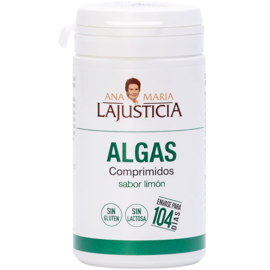 Algas Limon 104 Comprimidos | Ana Maria Lajusticia - Dietetica Ferrer