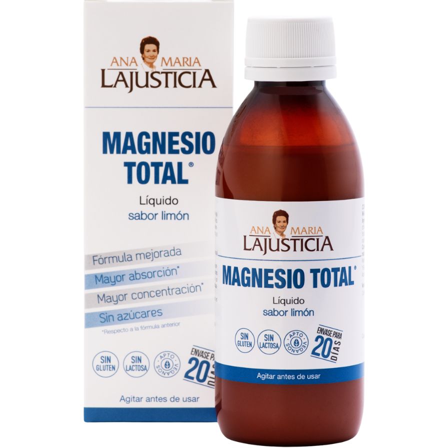 Magnesio Total Limon 200 ml | Ana Maria Lajusticia - Dietetica Ferrer