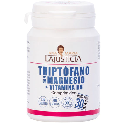 Triptofano Con Magnesio + Vitamina B6 60 Comprimidos | Ana Maria Lajusticia - Dietetica Ferrer