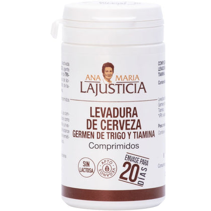 Levadura Germen Tiamina B1 80 Comprimidos | Ana Maria Lajusticia - Dietetica Ferrer