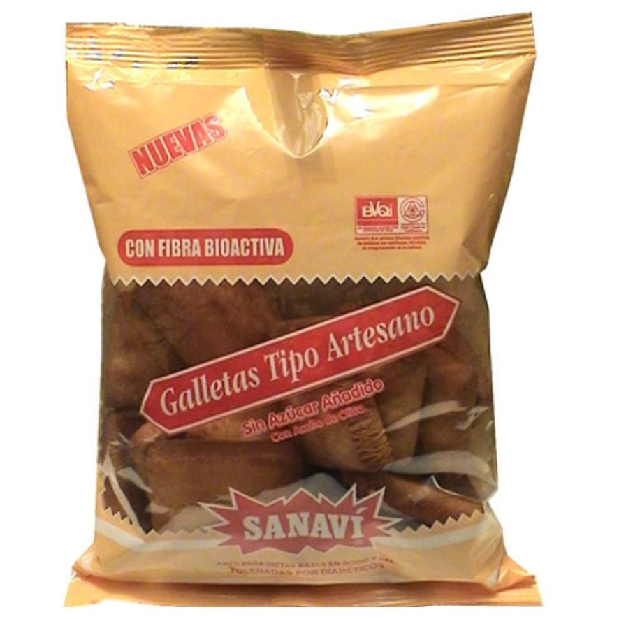 Biscoitos Artesanais com Fibra Bioativa 300 gr | Sanavi
