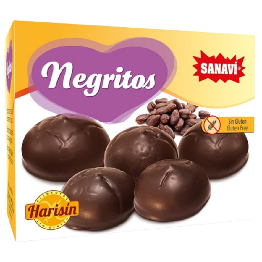 Negritos Bizcochos de Cacao Harisin 150 gr | Sanavi - Dietetica Ferrer