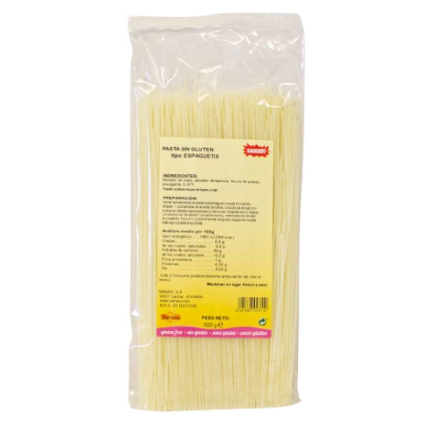 Espaguettis Harisin 500 gr | Sanavi - Dietetica Ferrer