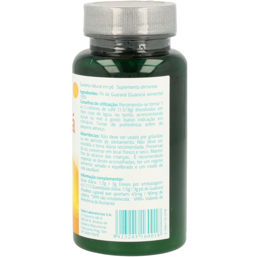 Guarana Polvo 65 gr | Sakai - Dietetica Ferrer