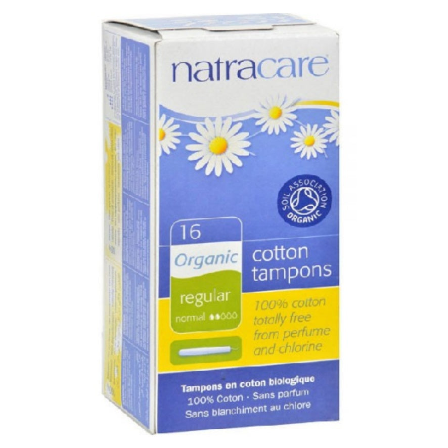 Tampon Regular con Aplicador Bio 16 Unidades | Natracare - Dietetica Ferrer