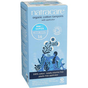 Tampon Super con Aplicador Bio 16 Unidades | Natracare - Dietetica Ferrer