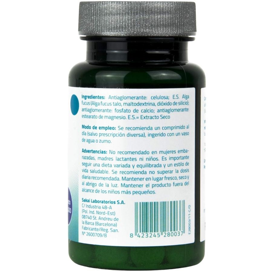 Alga Fucus 100 Comprimidos | Sakai - Dietetica Ferrer
