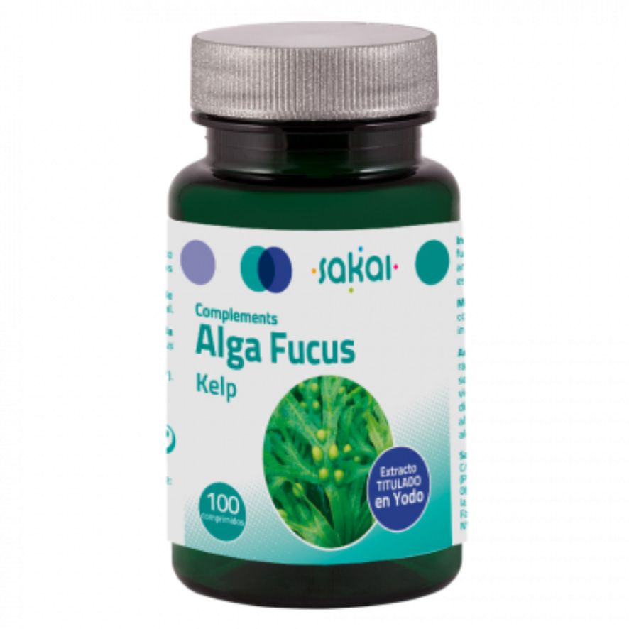 Alga Fucus 100 Comprimidos | Sakai - Dietetica Ferrer