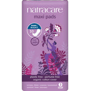 Compresa de noche Maxi Pads 10 unidades | Natracare - Dietetica Ferrer