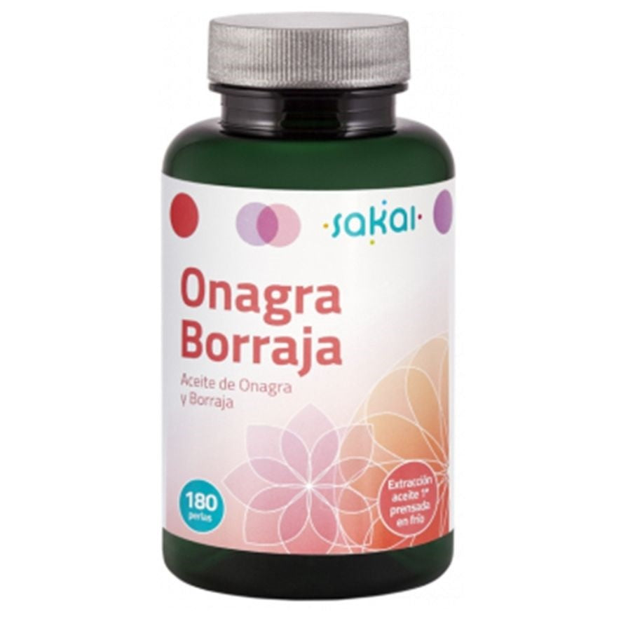 Onagra + Borraja 180 Perlas | Sakai - Dietetica Ferrer