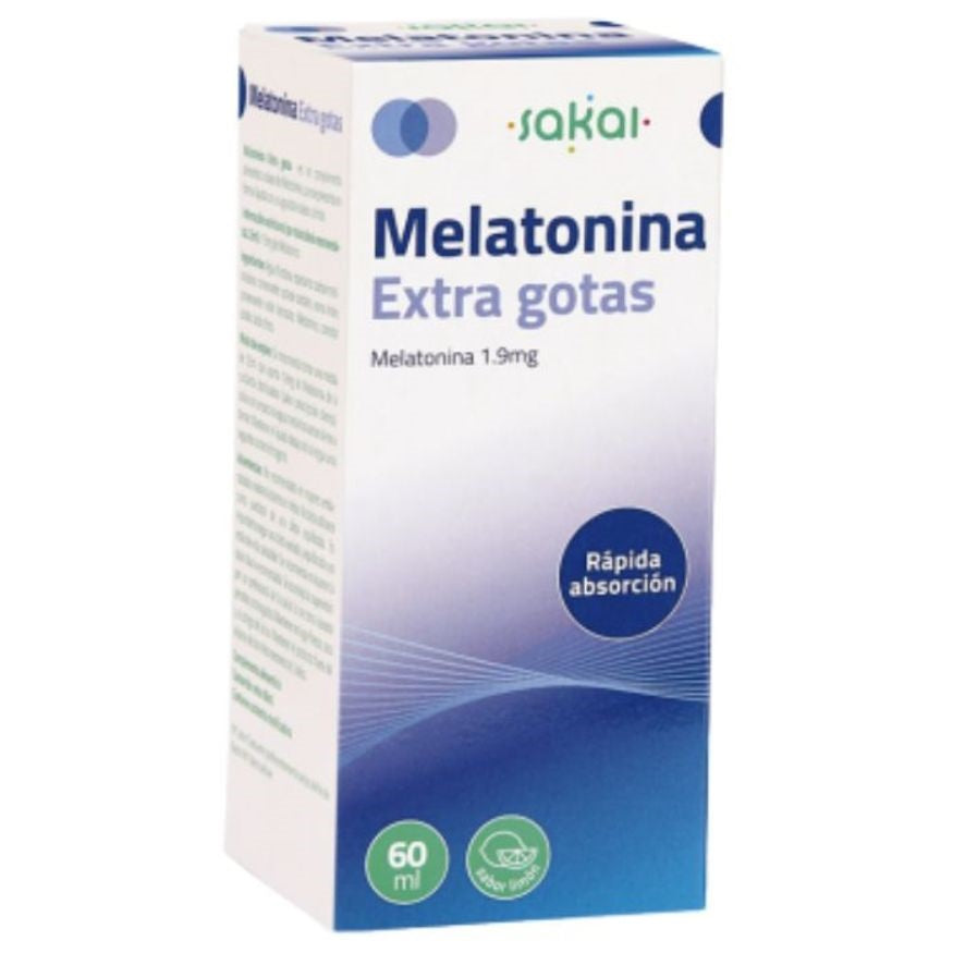 Melatonina Extra Gotas 60 ml | Sakai - Dietetica Ferrer