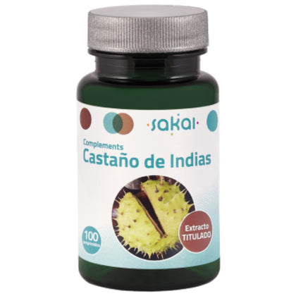 Castaño de Indias 100 Comprimidos | Sakai - Dietetica Ferrer