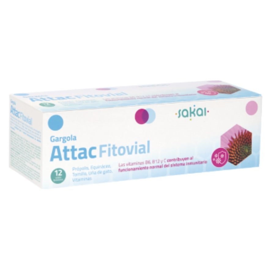 Gargola Fitovial Attac 12 Viales | Sakai - Dietetica Ferrer