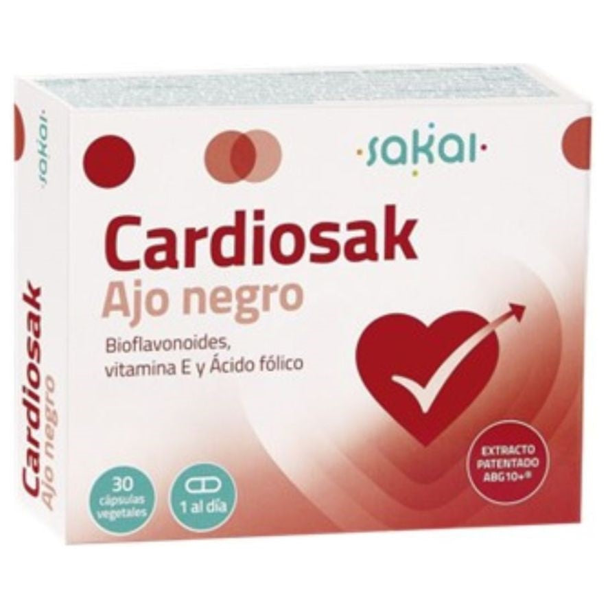 Cardiosak Ajo Negro 30 Capsulas | Sakai - Dietetica Ferrer