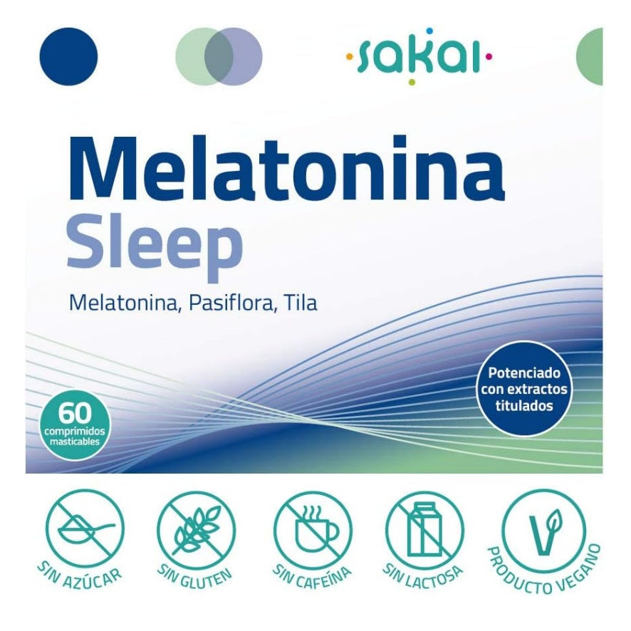 Melatonina Sleep 60 Comprimidos | Sakai - Dietetica Ferrer