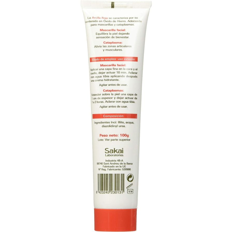 Arcilla Roja 100 gr | Sakai - Dietetica Ferrer