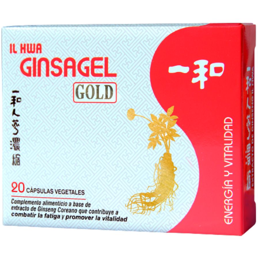 Ginsagel Gold 20 Capsulas | IL HWA - Dietetica Ferrer