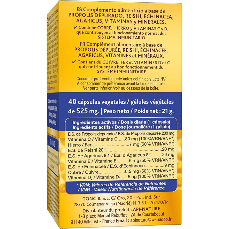 Apicol Propolis 40 Perlas | Tongil - Dietetica Ferrer