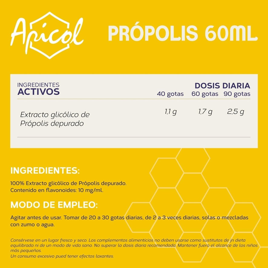 Extracto de Propolis Apicol 60 ml | Tongil - Dietetica Ferrer