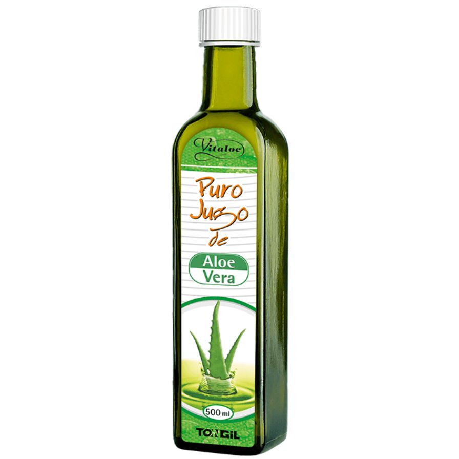 Jugo de Aloe Vera Puro Vitaloe 500 ml | Tongil - Dietetica Ferrer