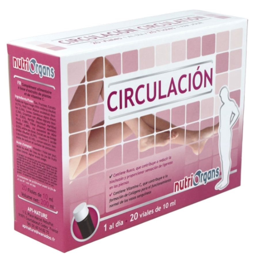 Nutriorgans Circulacion 20 Viales | Tongil