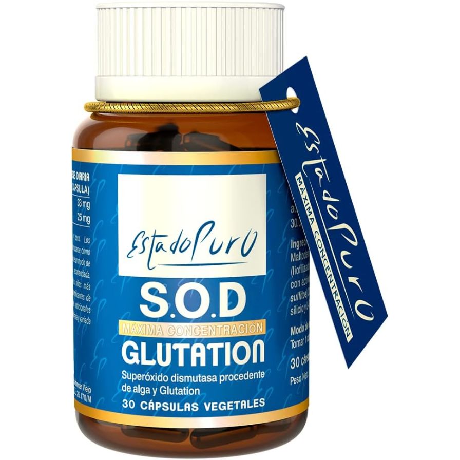 Estado Puro SOD Glutation 30 Capsulas | Tongil