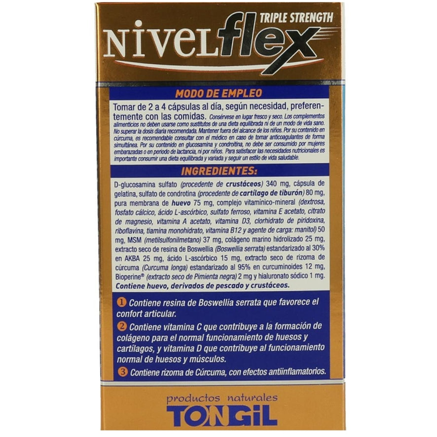 Nivelflex 100 Capsulas | Tongil - Dietetica Ferrer
