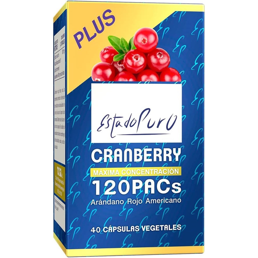 Estado Puro Cranberry 40 Capsulas | Tongil