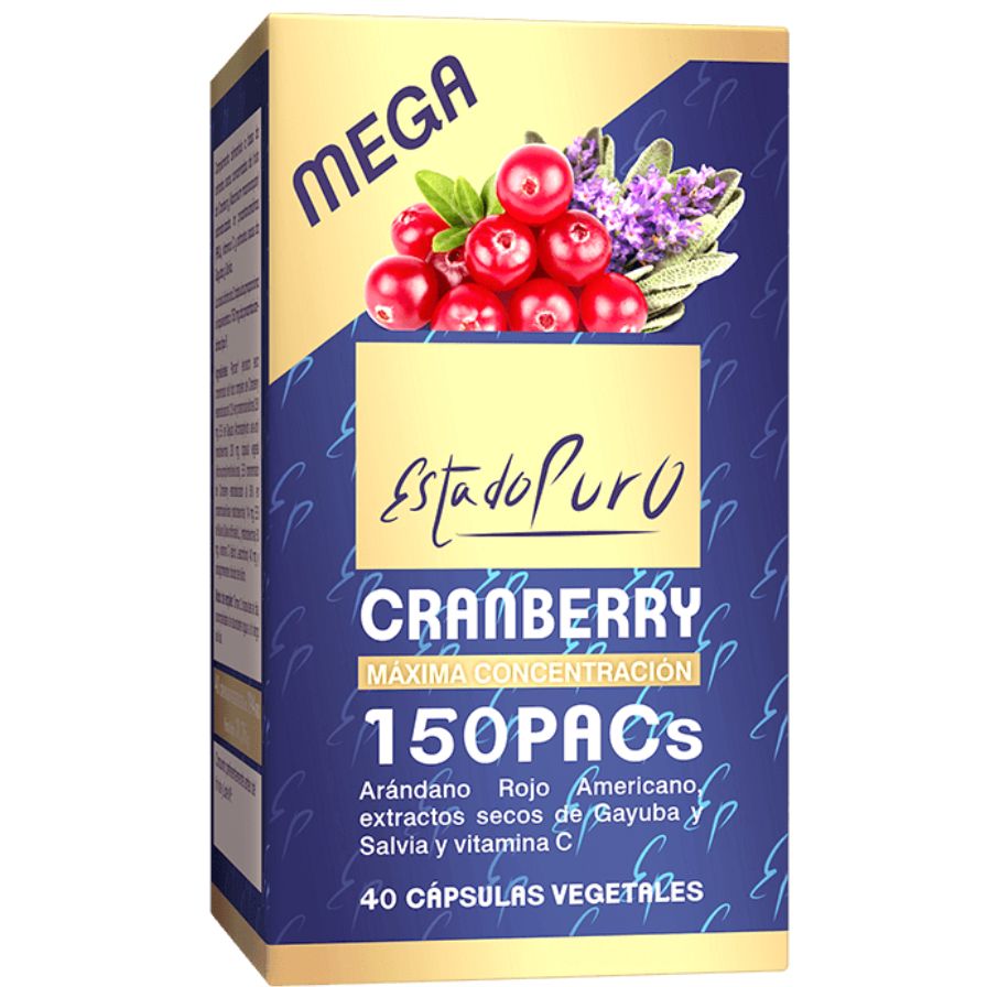 Estado Puro Cranberry Mega 150 40 Capsulas | Tongil