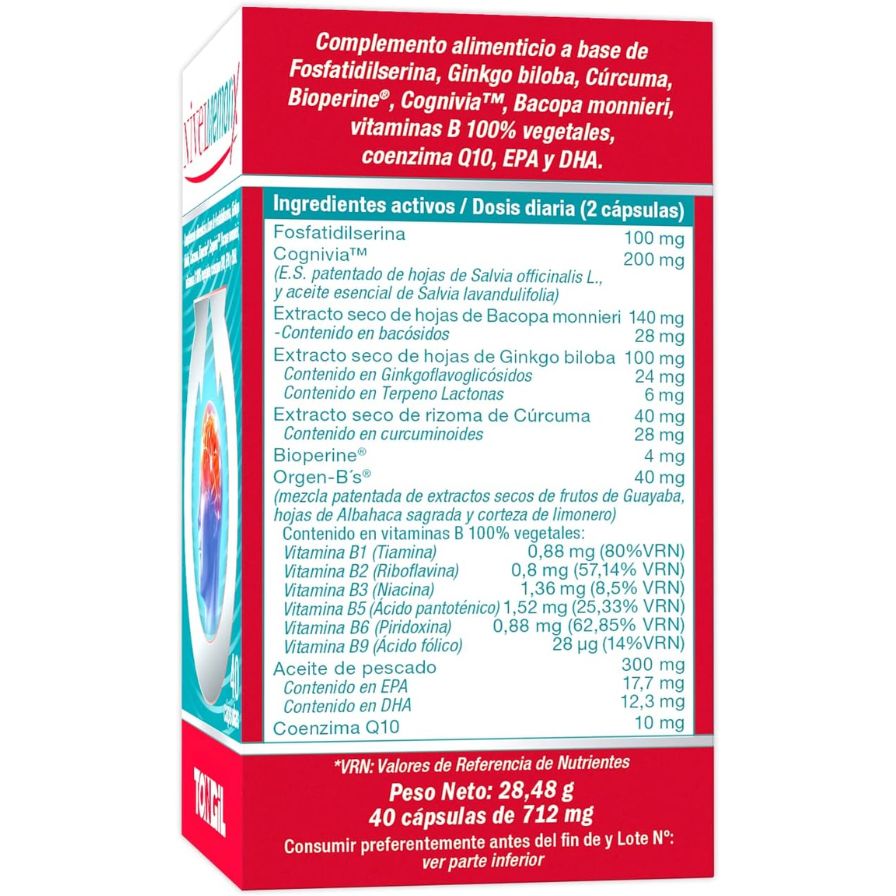 Nivelmemorix 40 Capsulas | Tongil - Dietetica Ferrer