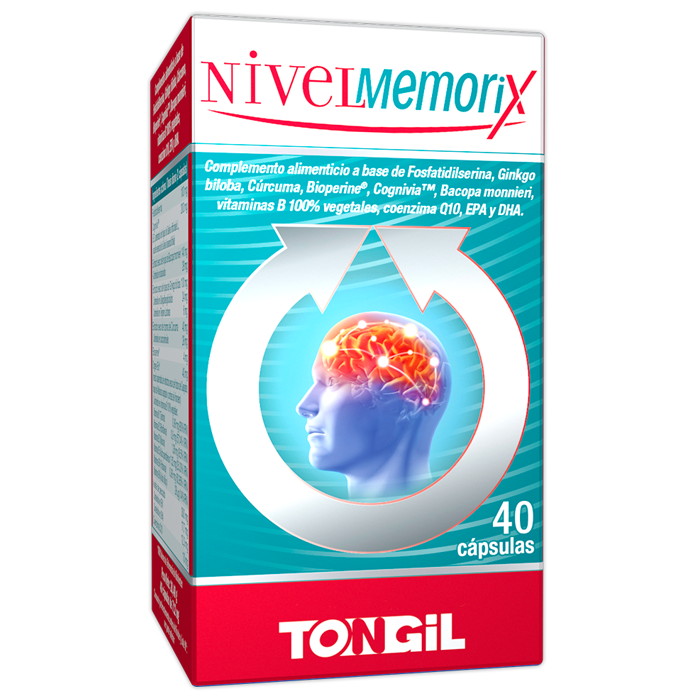 Nivelmemorix 40 Capsulas | Tongil - Dietetica Ferrer