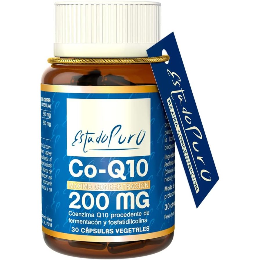 Estado Puro Coenzima Q10 200 mg 30 Capsulas | Tongil