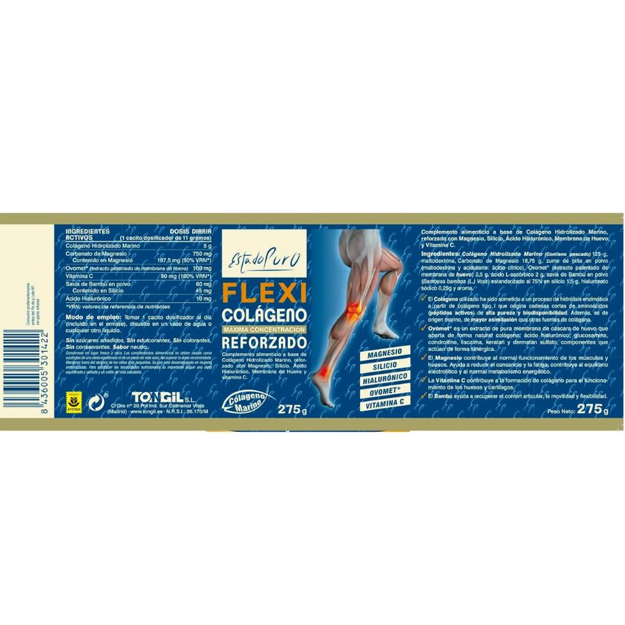 Estado Puro Flexi Colageno 275 gr | Tongil - Dietetica Ferrer