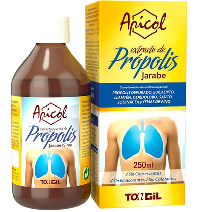 Extracto de Propolis Apicol Jarabe 250 ml | Tongil - Dietetica Ferrer