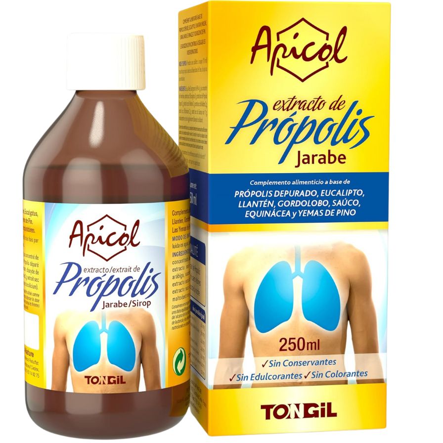 Extracto de Propolis Apicol Jarabe 250 ml | Tongil