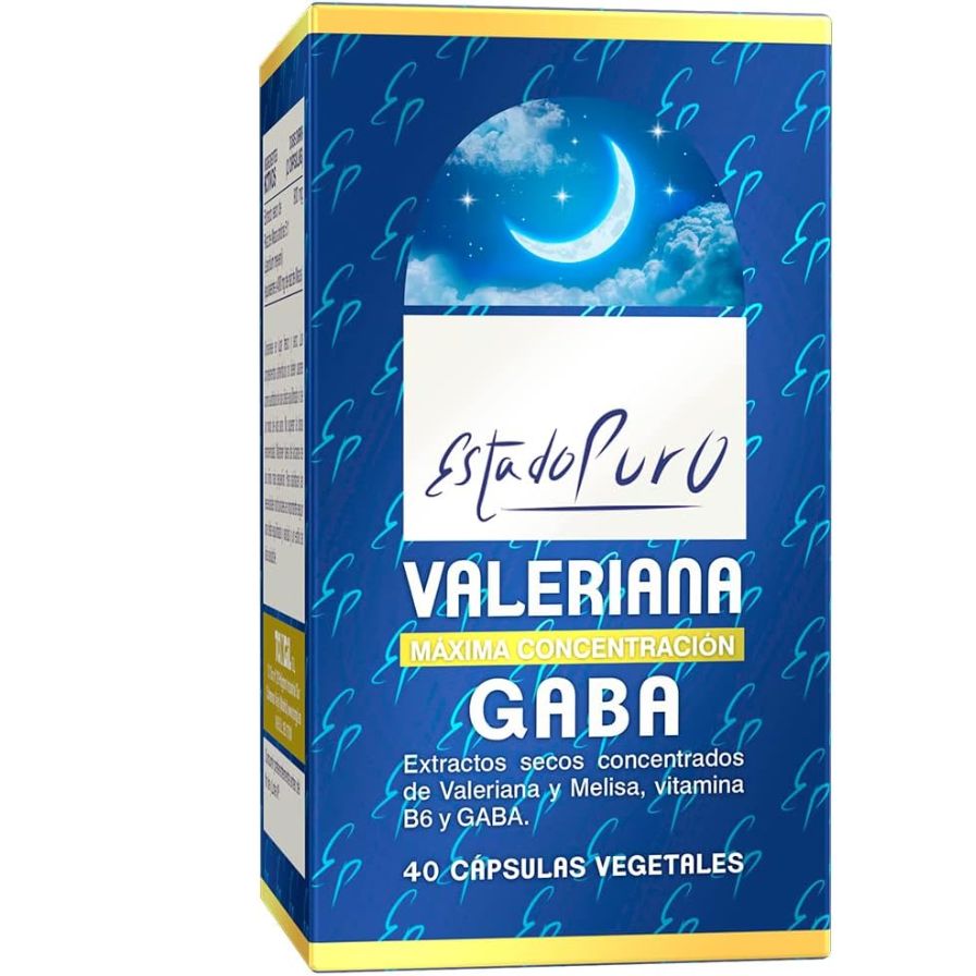Pure State Valerian Gaba 40 Cápsulas | Tongil