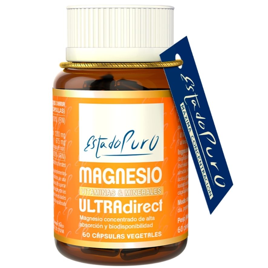 Pure State Magnésio Ultradirect 60 Cápsulas | Tongil