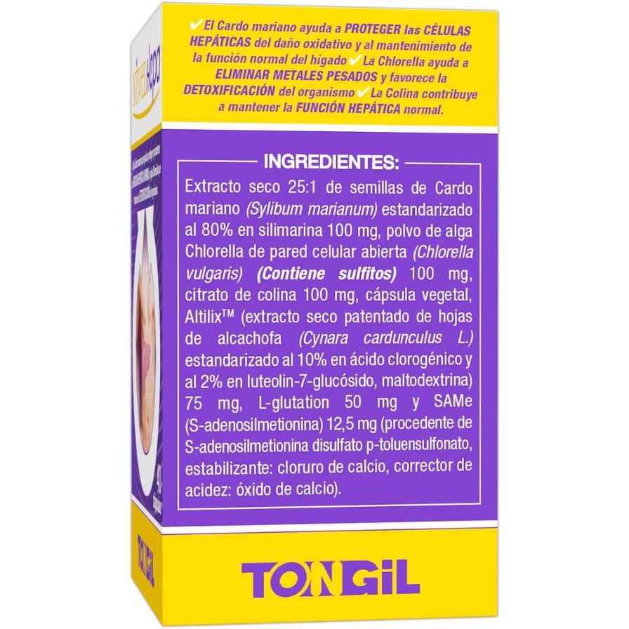Nivelhepa 40 Capsulas | Tongil - Dietetica Ferrer