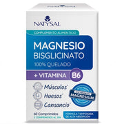 Magnesio Bisglicinato + Vitamina B6 Comprimidos | Natysal