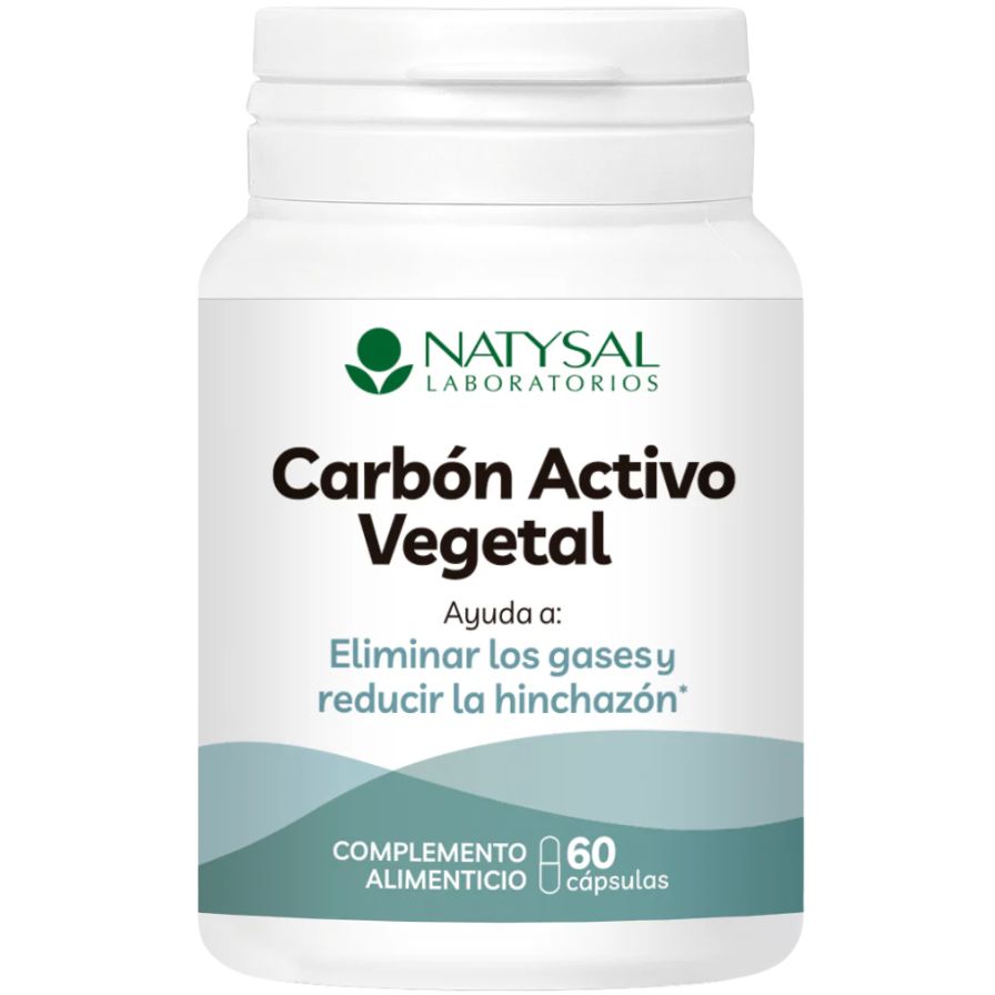Carbón Vegetal Activo 60 Cápsulas | Natysal