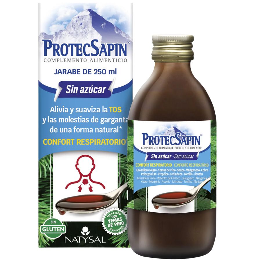 Protecsapin Jarabe Sin Azucar 250 Ml. | Natysal