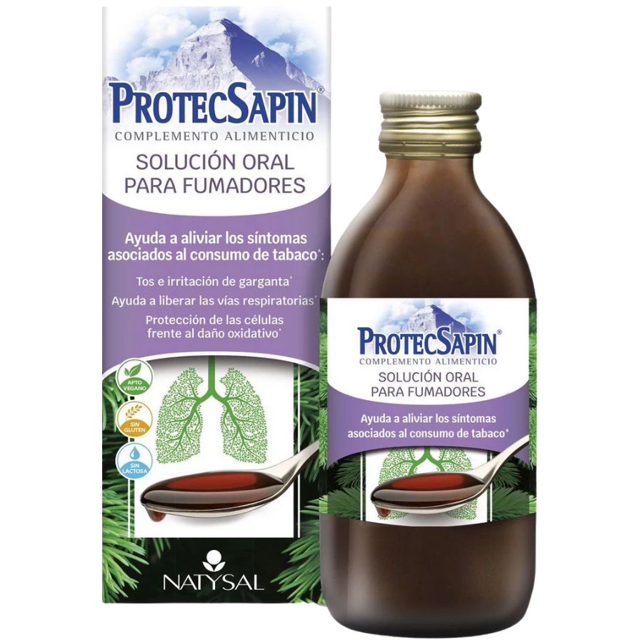 Protecsapin Jarabe Fumadores 250 Ml. | Natysal