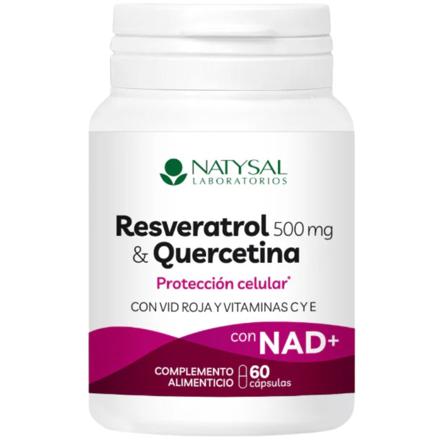 Resveratrol 500 Mg 60 Cápsulas | Natysal